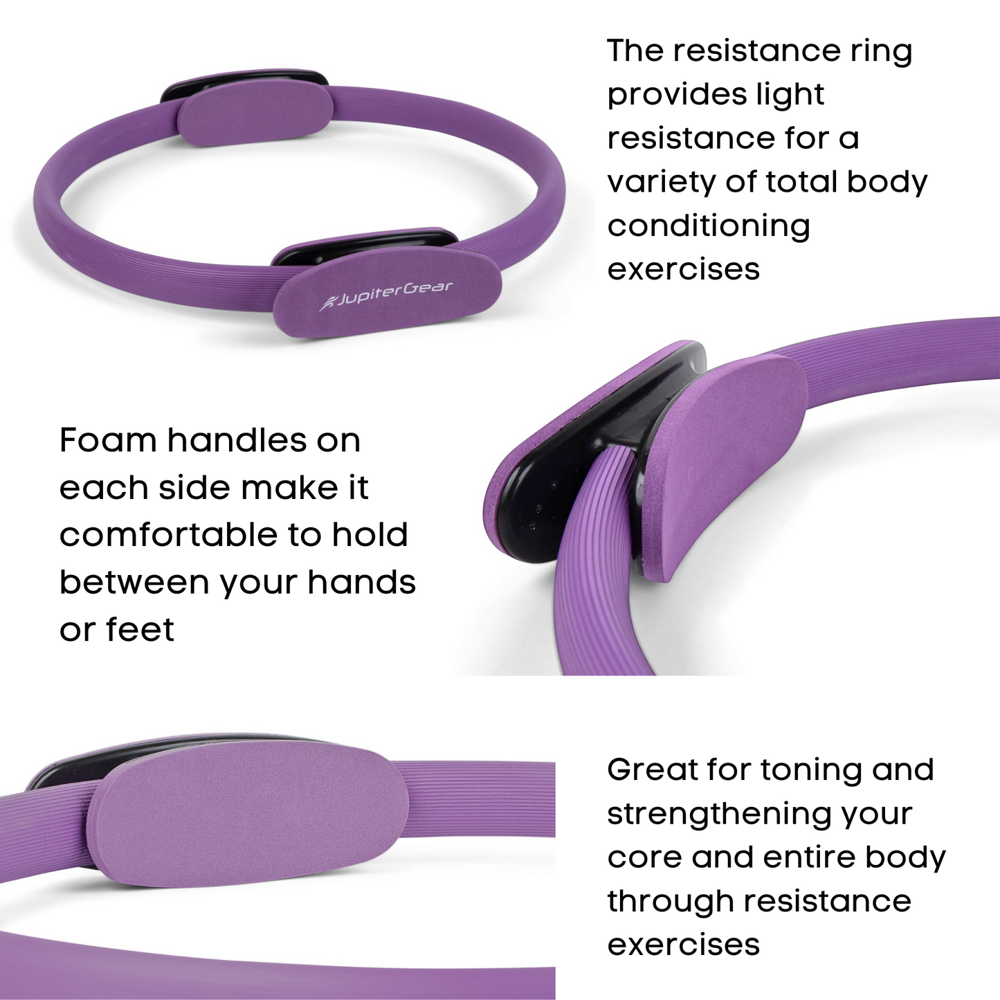 Pilates Resistance Ring for Strengthening Core Muscles | ERGOHeal® - Stringspeed