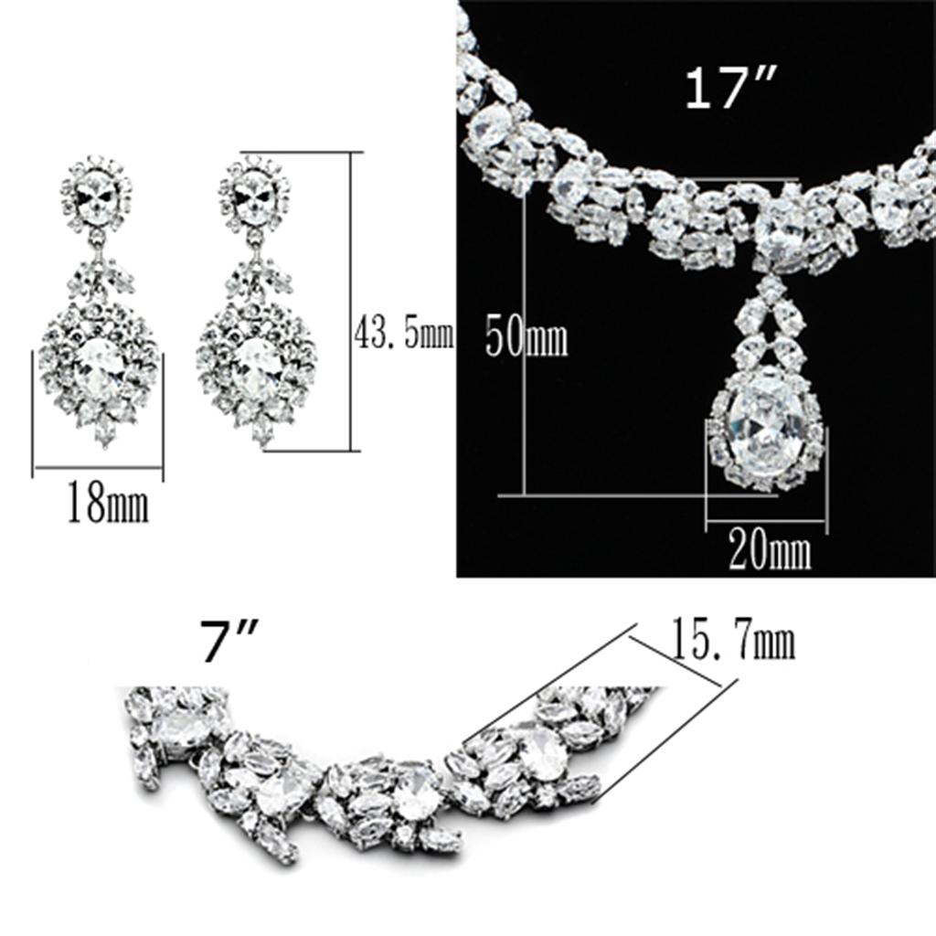 Eloquent Jewelry Set with AAA Grade CZ | CozyCouture® - Stringspeed