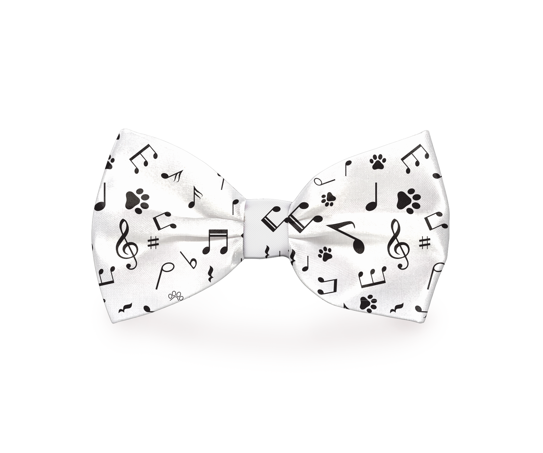 Jazzy Music Notes Dog Bow Tie | PetPals® - Stringspeed