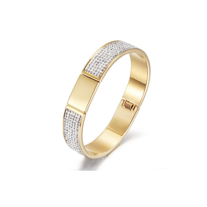 FLAWLESS PAVÉ BANGLE | CozyCouture® - Stringspeed