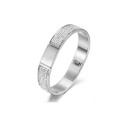 FLAWLESS PAVÉ BANGLE | CozyCouture® - Stringspeed