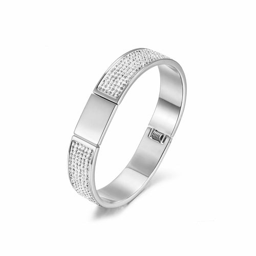 FLAWLESS PAVÉ BANGLE | CozyCouture® - Stringspeed