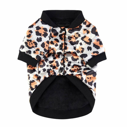 Leopard Print Satin Jacket | PetPals® - Stringspeed