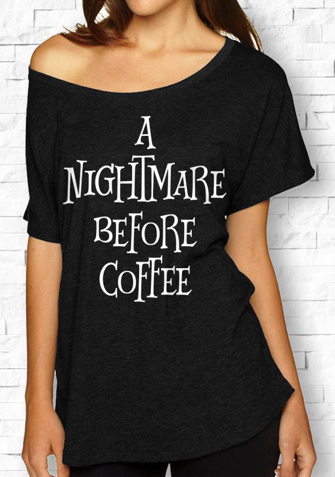 A NIGHTMARE BEFORE COFFEE | CozyCouture® - Stringspeed