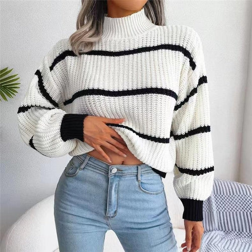 Vintage Striped Sweater | CozyCouture® - Stringspeed