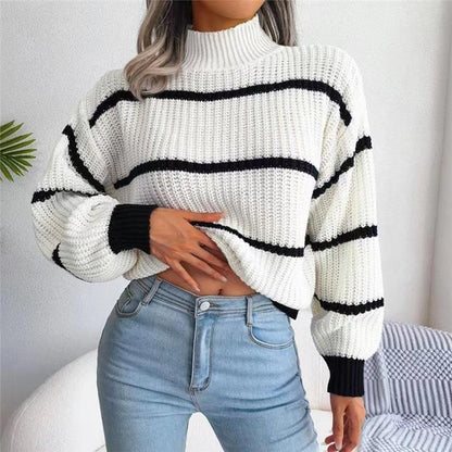 Vintage Striped Sweater | CozyCouture® - Stringspeed