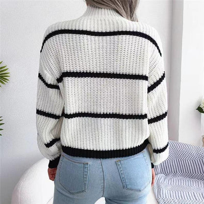 Vintage Striped Sweater | CozyCouture® - Stringspeed