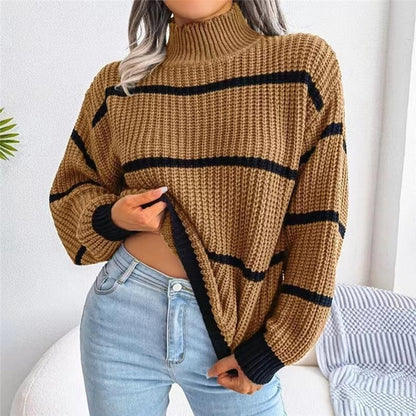 Vintage Striped Sweater | CozyCouture® - Stringspeed