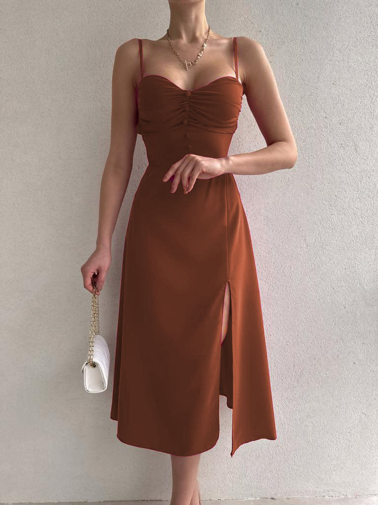 Summer Maxi Dress with Straps | CozyCouture® - Stringspeed