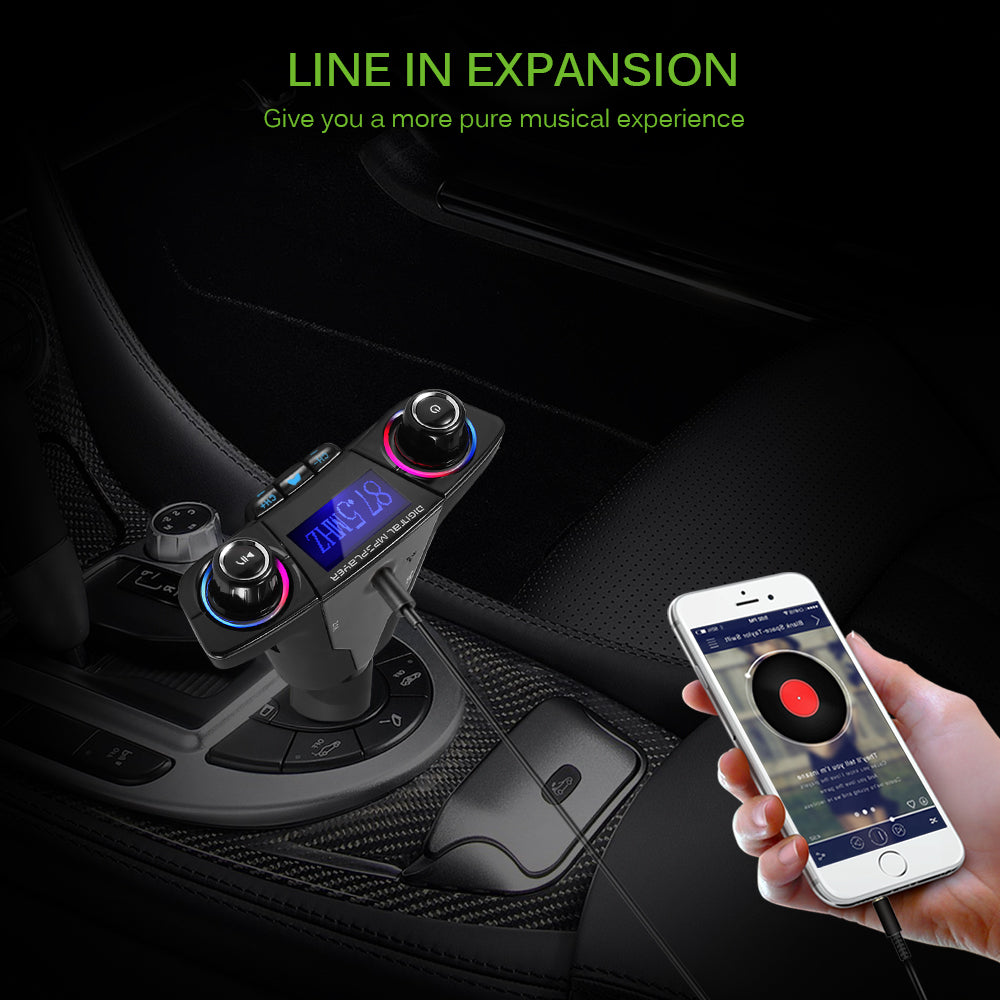 FM transmitter MP3 Player Audio Receiver | TechTonic® - Stringspeed