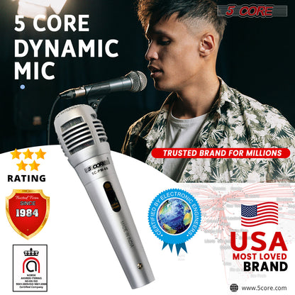 Handheld Dynamic Microphone 2Pack | EastTone® - Stringspeed