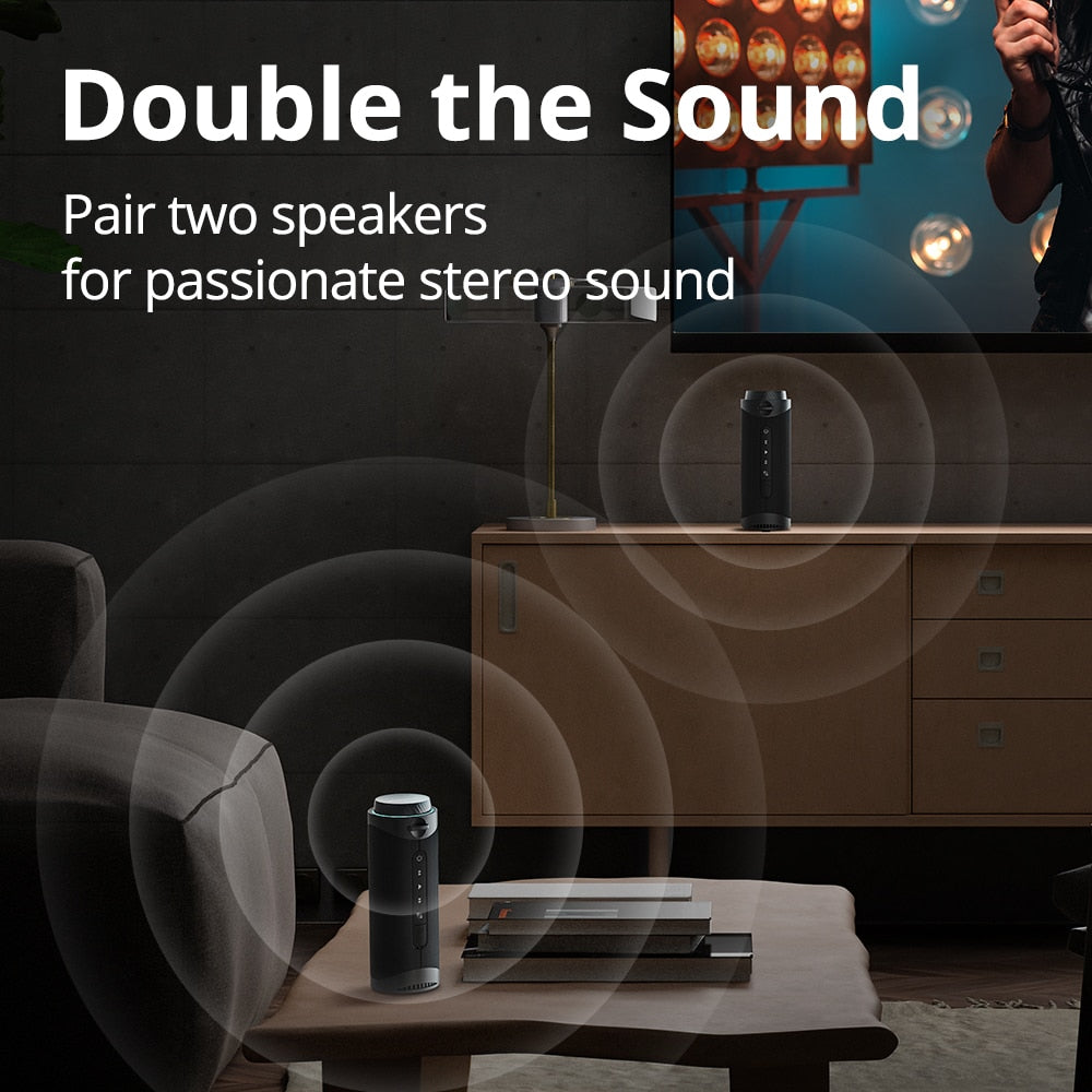 Bluetooth 360 degrees Surround Sound Speaker | TechTonic® - Stringspeed
