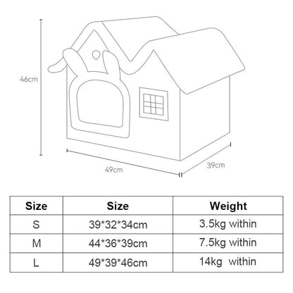 Removable Roof Plush Pet House | PetPals® - Stringspeed