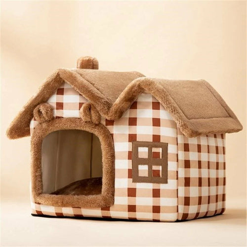 Removable Roof Plush Pet House | PetPals® - Stringspeed