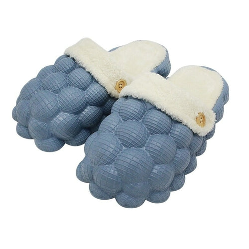 Cotton Bubble Slides | CozyCouture® - Stringspeed