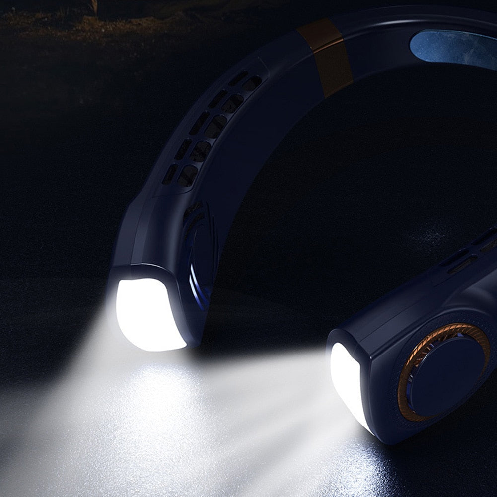 Innovative LED equipped Wearable Fan | TechTonic® - Stringspeed