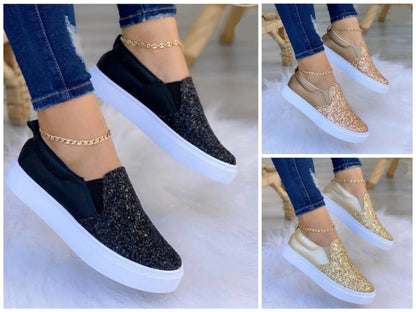 Glitter Loafers | CozyCouture® - Stringspeed
