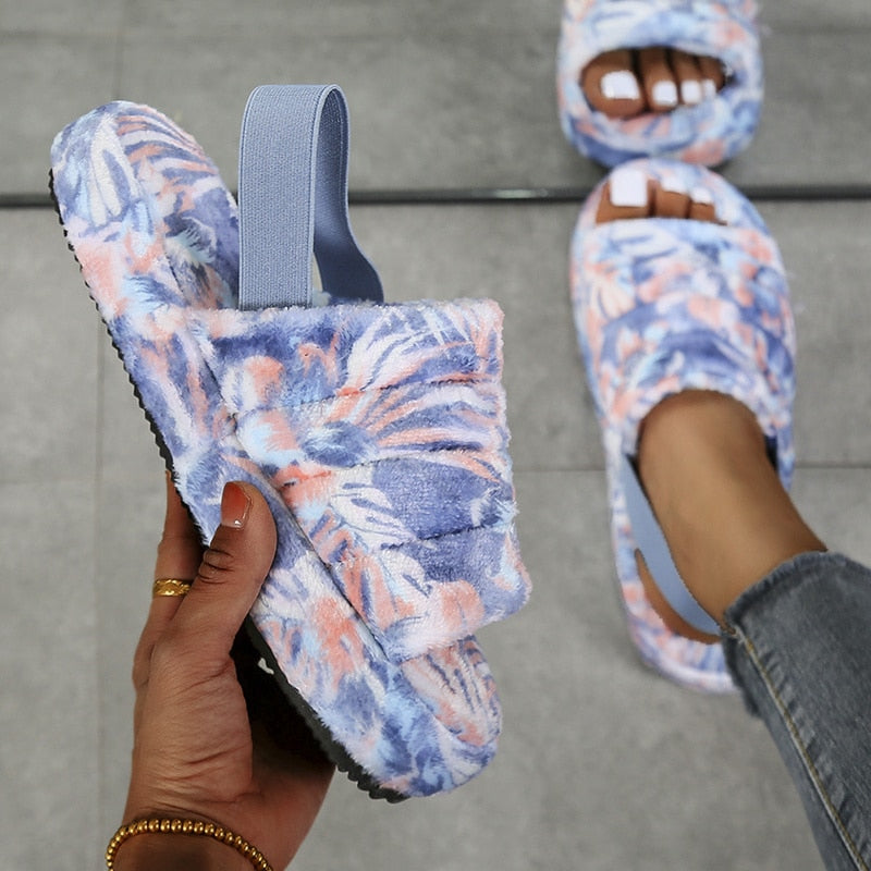 Plush Slides | CozyCouture® - Stringspeed