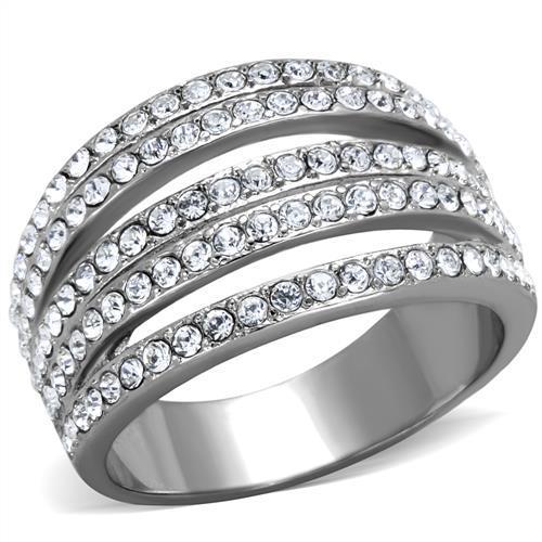 Womens Regal Crown Ring with Dazzling Crystals | CozyCouture® - Stringspeed