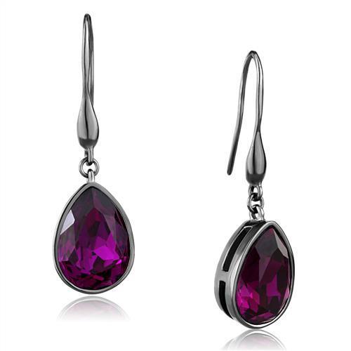 Fuchsia Teardrop Earrings | CozyCouture® - Stringspeed