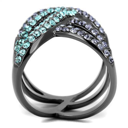 Light Black Stainless Steel Ring | CozyCouture® - Stringspeed