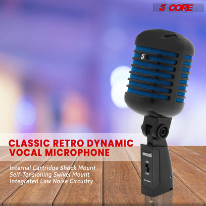 Retro Dynamic Microphone | EastTone® - Stringspeed
