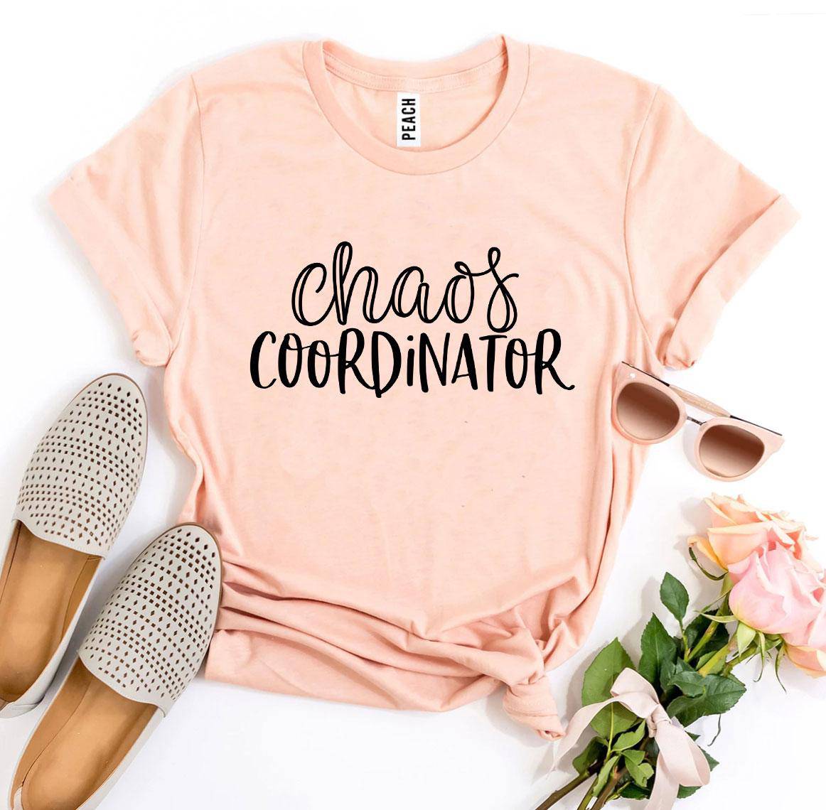 Chaos Coordinator T-shirt | CozyCouture® - Stringspeed