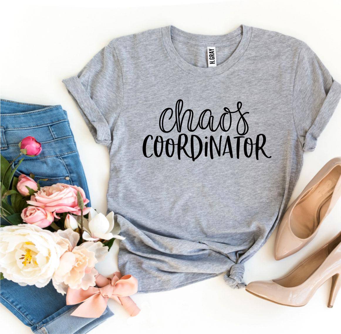 Chaos Coordinator T-shirt | CozyCouture® - Stringspeed