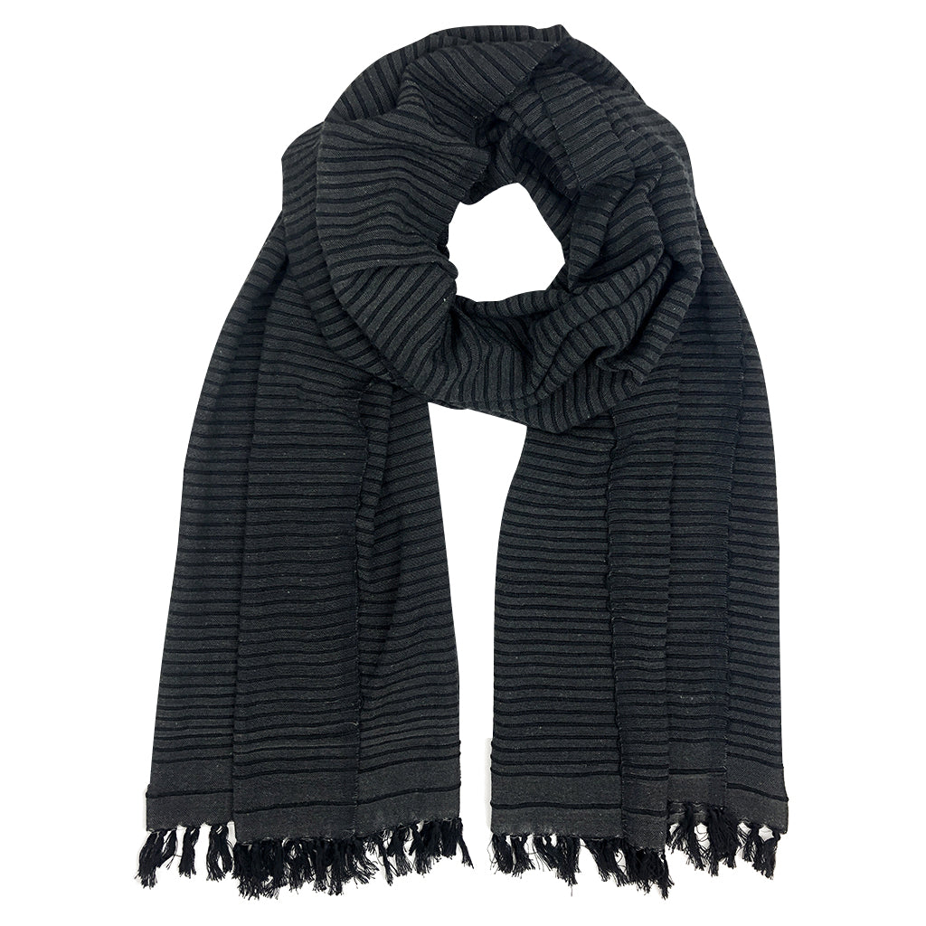 Ethiopian Stripe Wrap Scarf - Stringspeed