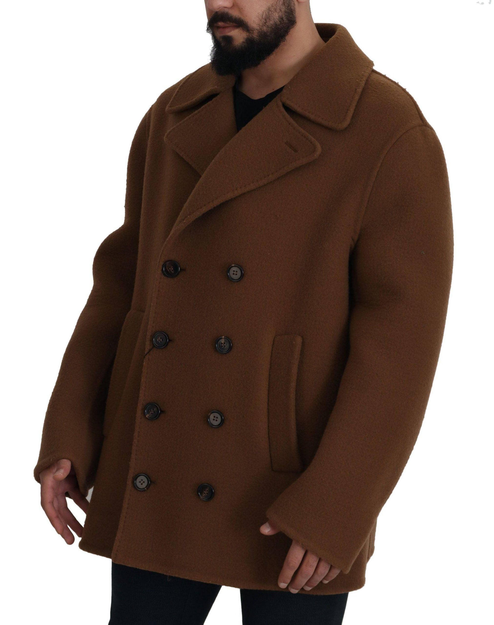 Dolce & Gabbana® Brown Coat - Stringspeed