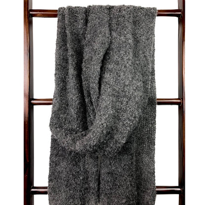 Charcoal Ultra Plush Alpaca Scarf | CozyCouture® - Stringspeed