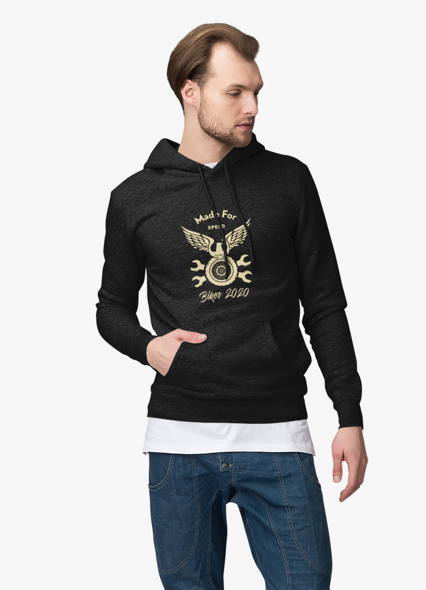 Made for Speed Hooded Sweatshirt | BespokeBrothers® - Stringspeed