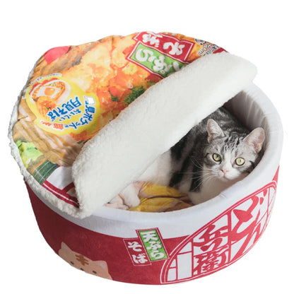 Pet Ramen Cushion Bed | PetPals® - Stringspeed