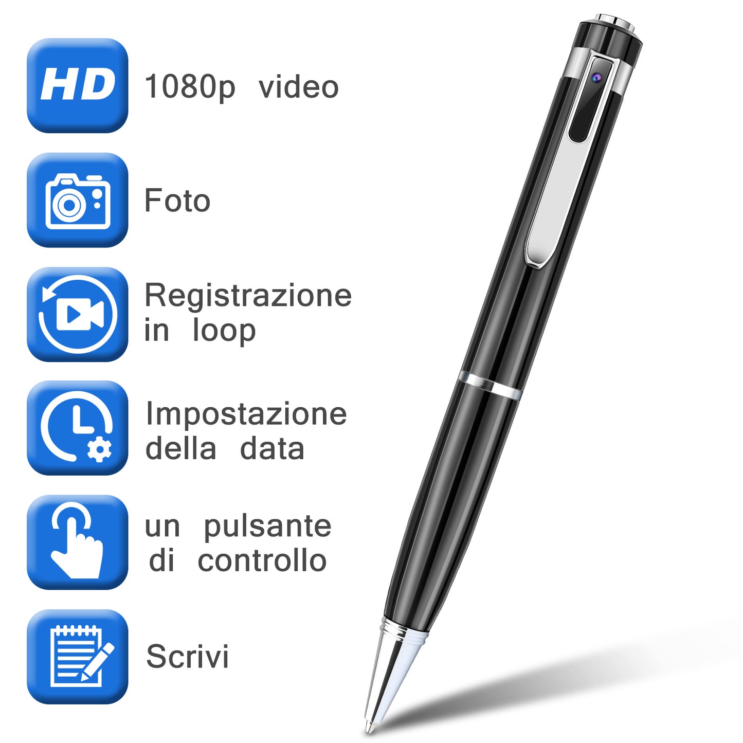 1080P HD Hidden Camera Pen | TechTonic® - Stringspeed