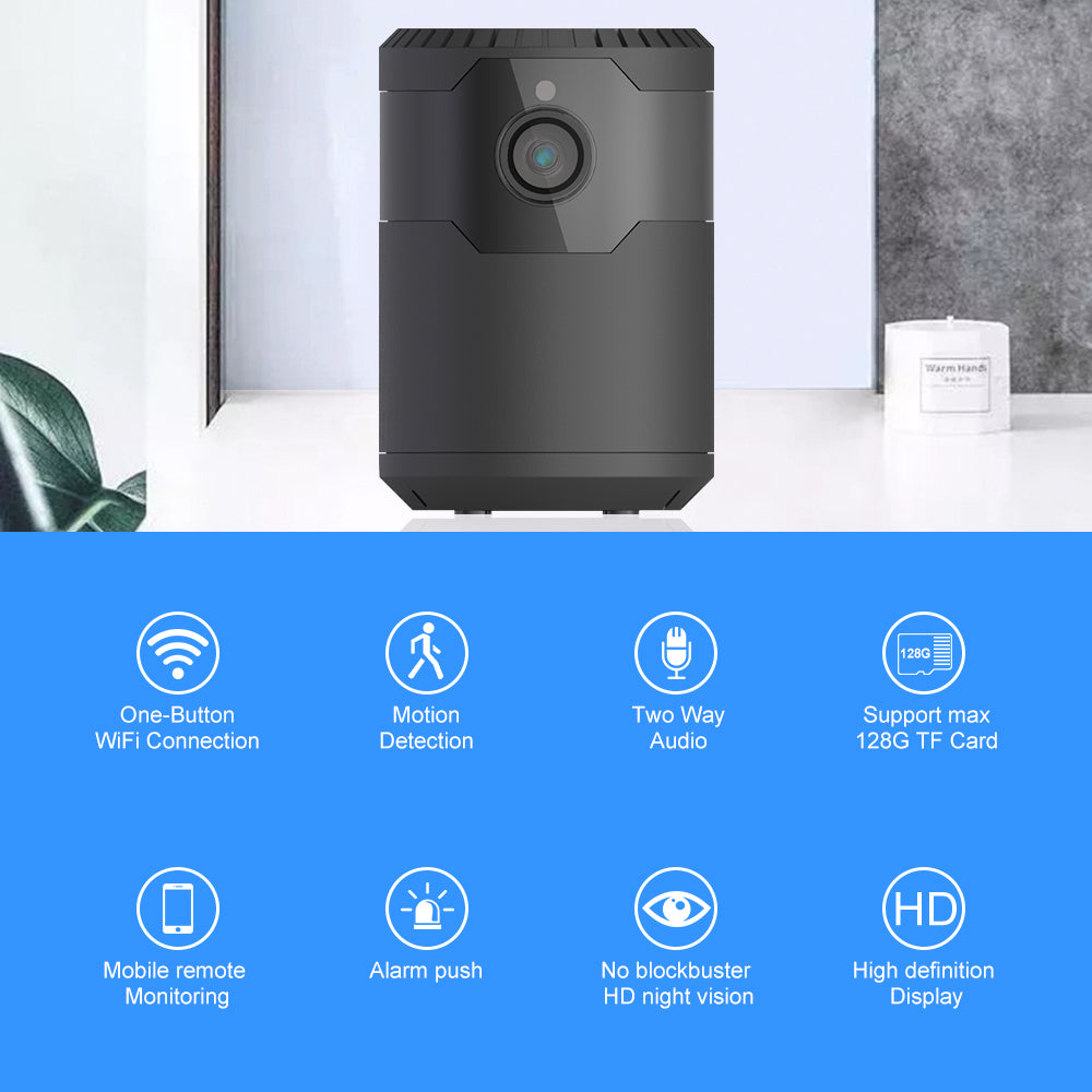 Wireless Mini Wifi Night Vision Camera | TechTonic® - Stringspeed