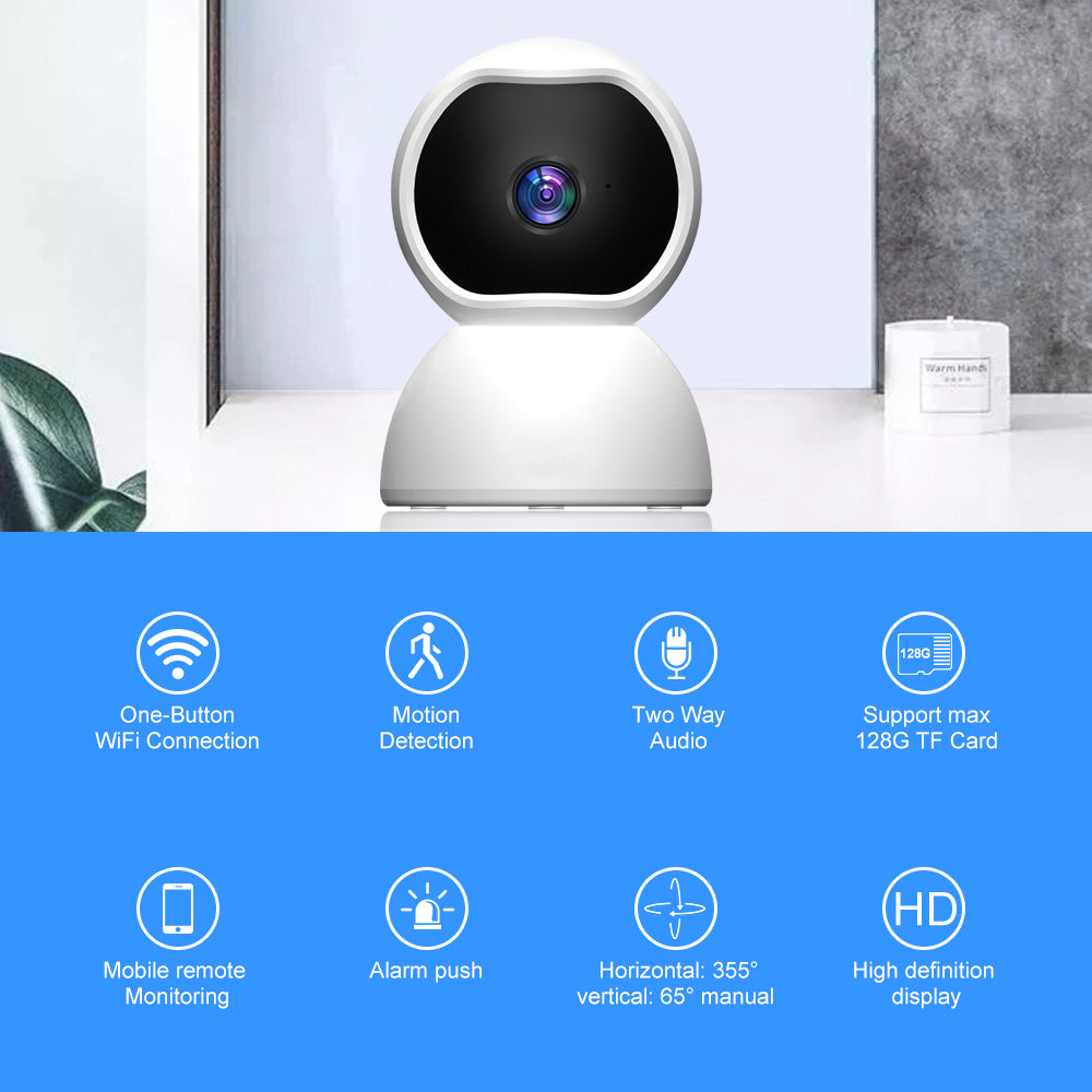 1080P Home Security Indoor Wireless IP Camera | TechTonic® - Stringspeed