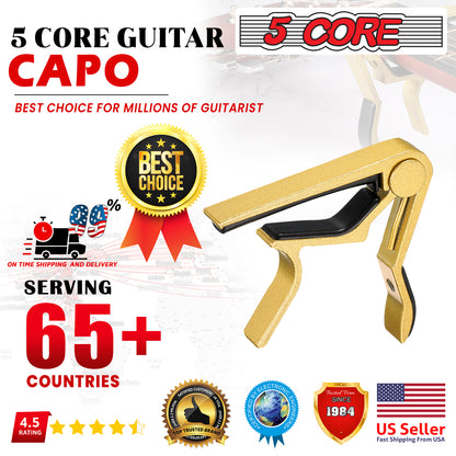 Premium Gold Capo | EastTone® - Stringspeed