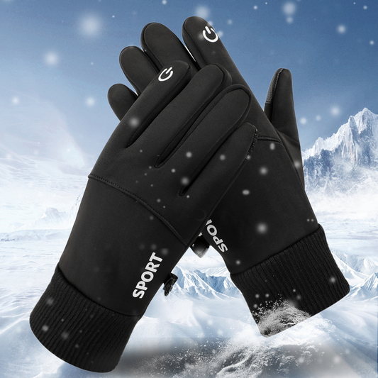Touch Screen Fleece Non-slip Winter Gloves | BespokeBrothers® - Stringspeed