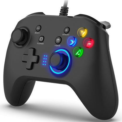 Wired Gaming Controller Joystick Gamepad with Dual-Vibration | TechTonic® - Stringspeed