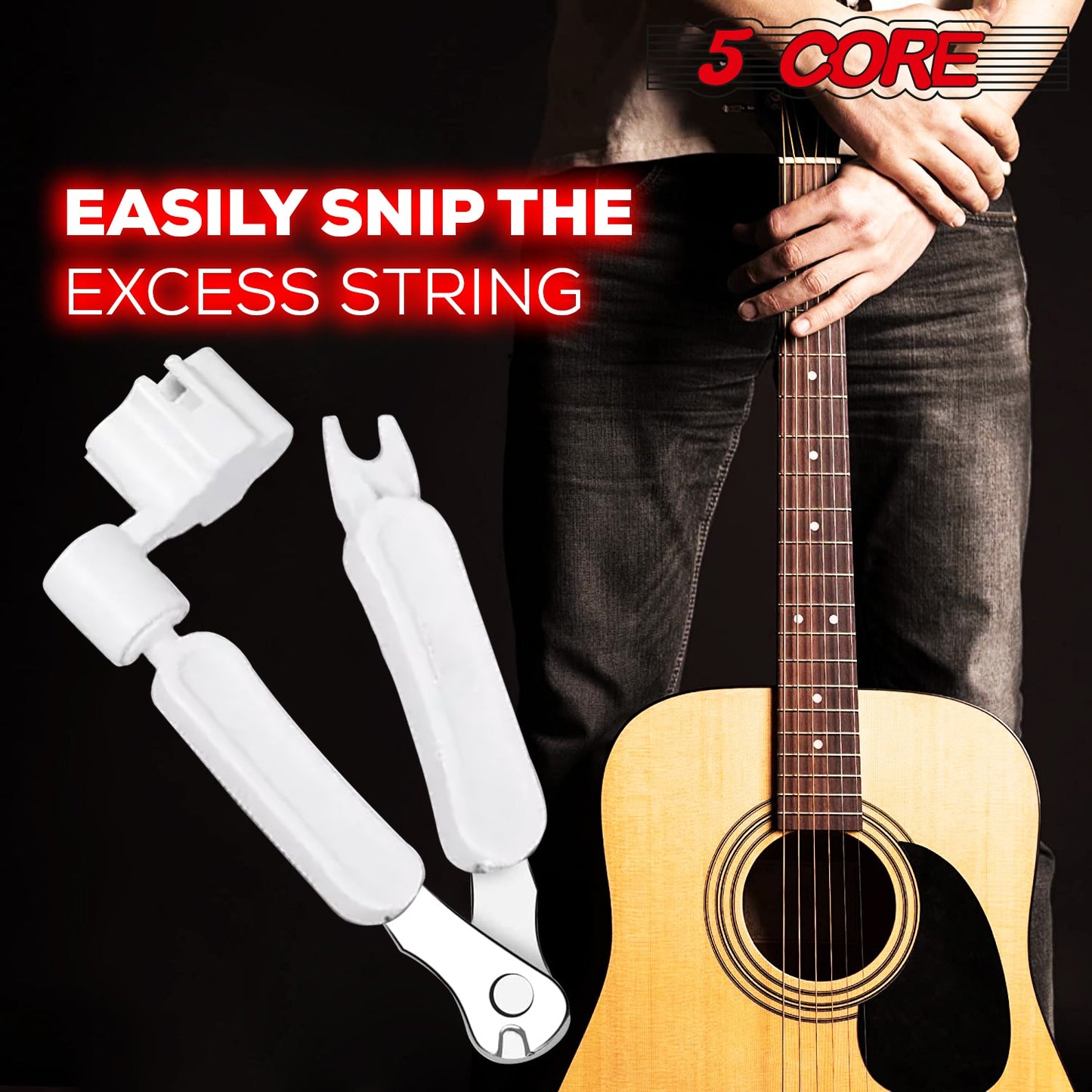 3 In 1 Multifunctional Guitar String Winder | EastTone® - Stringspeed