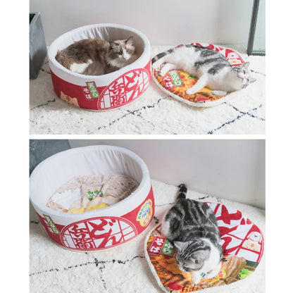 Pet Ramen Cushion Bed | PetPals® - Stringspeed