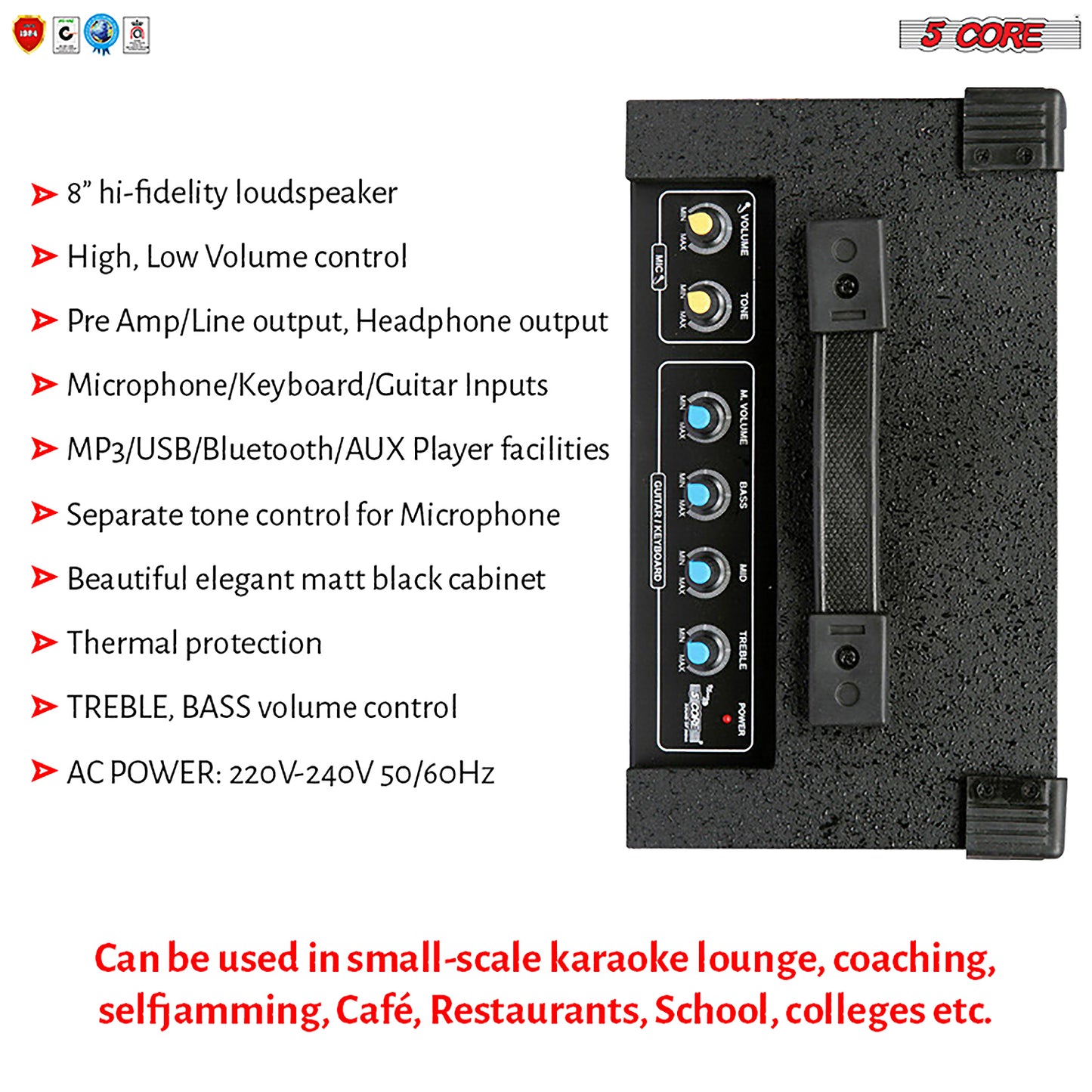 Rechargeable Amps System | EastTone® - Stringspeed