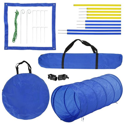 PawHut Dog Agility Starter Kit Pet Outdoor Exercise Training Set | PetPals® - Stringspeed