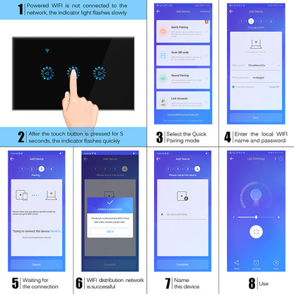 Smart Wifi Light Switch Control | TechTonic® - Stringspeed