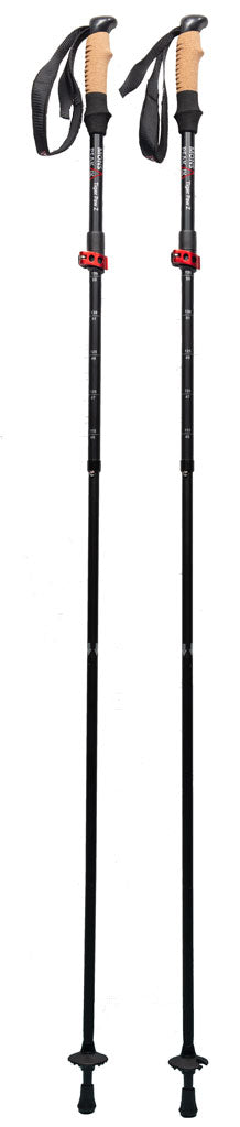 Mons Peak IX Tiger Paw Z Trekking Poles | ERGOHeal® - Stringspeed