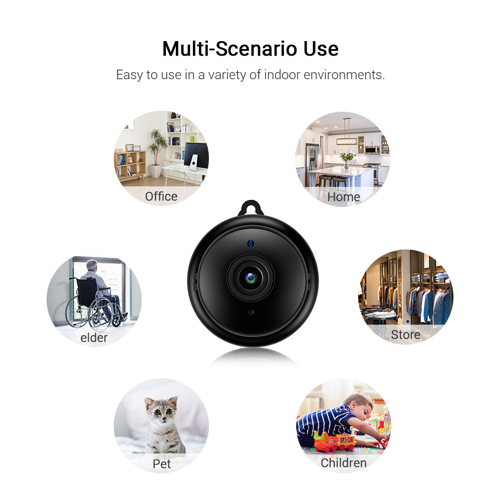 Wifi camera with stand & Memory card | TechTonic® - Stringspeed