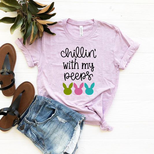 Chillin With My Peeps Shirt | CozyCouture® - Stringspeed