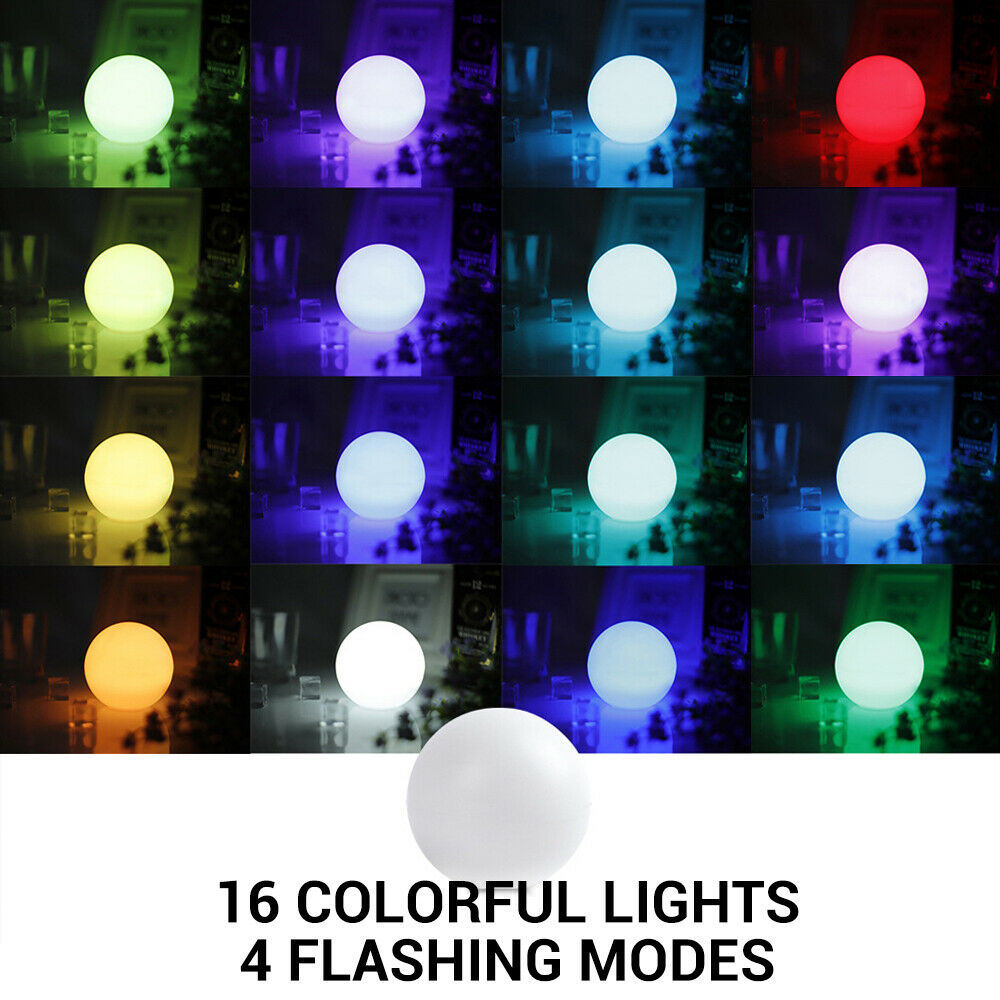 Floating Pool Lights RGB Color Changing LED Ball Lights | TechTonic® - Stringspeed