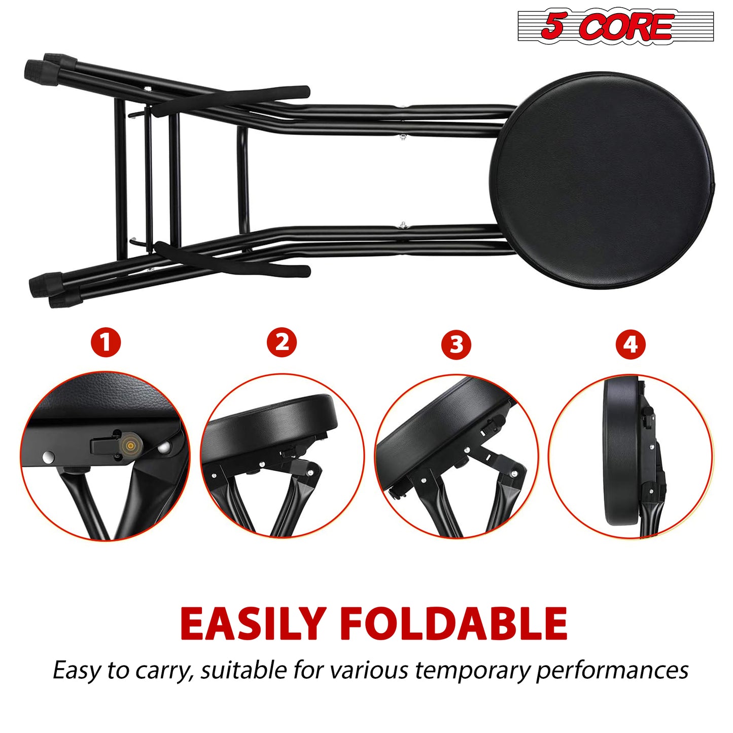 Durable Guitar Stand Chair | EastTone® - Stringspeed