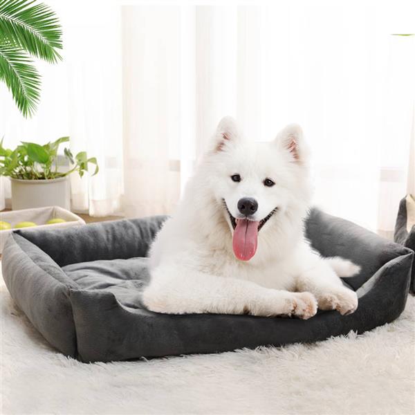 38" Wadding Bed Pad Mat Cushion for Dog Cat Pet Gray | PetPals® - Stringspeed